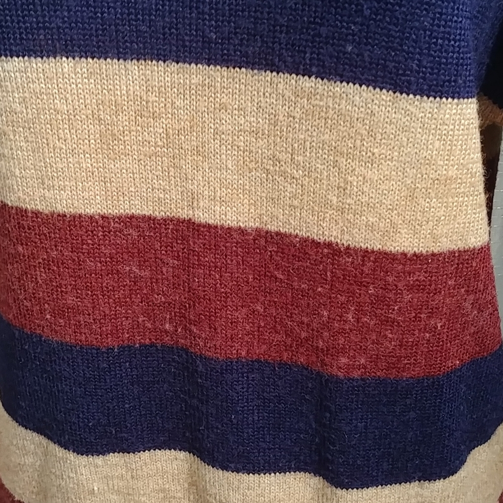 Vintage Oversize Stripey Sweater - Picture 3 of 4